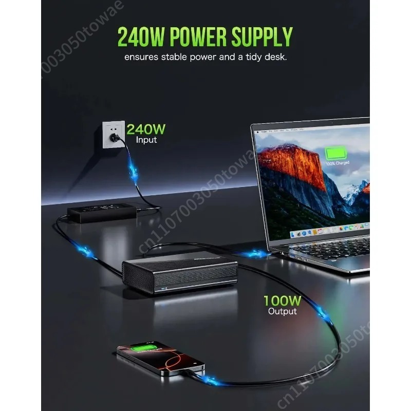 Oculink Egpu Dock Graphics Card - OcuLink Harici GPU Bağlantı İstasyonu USB4