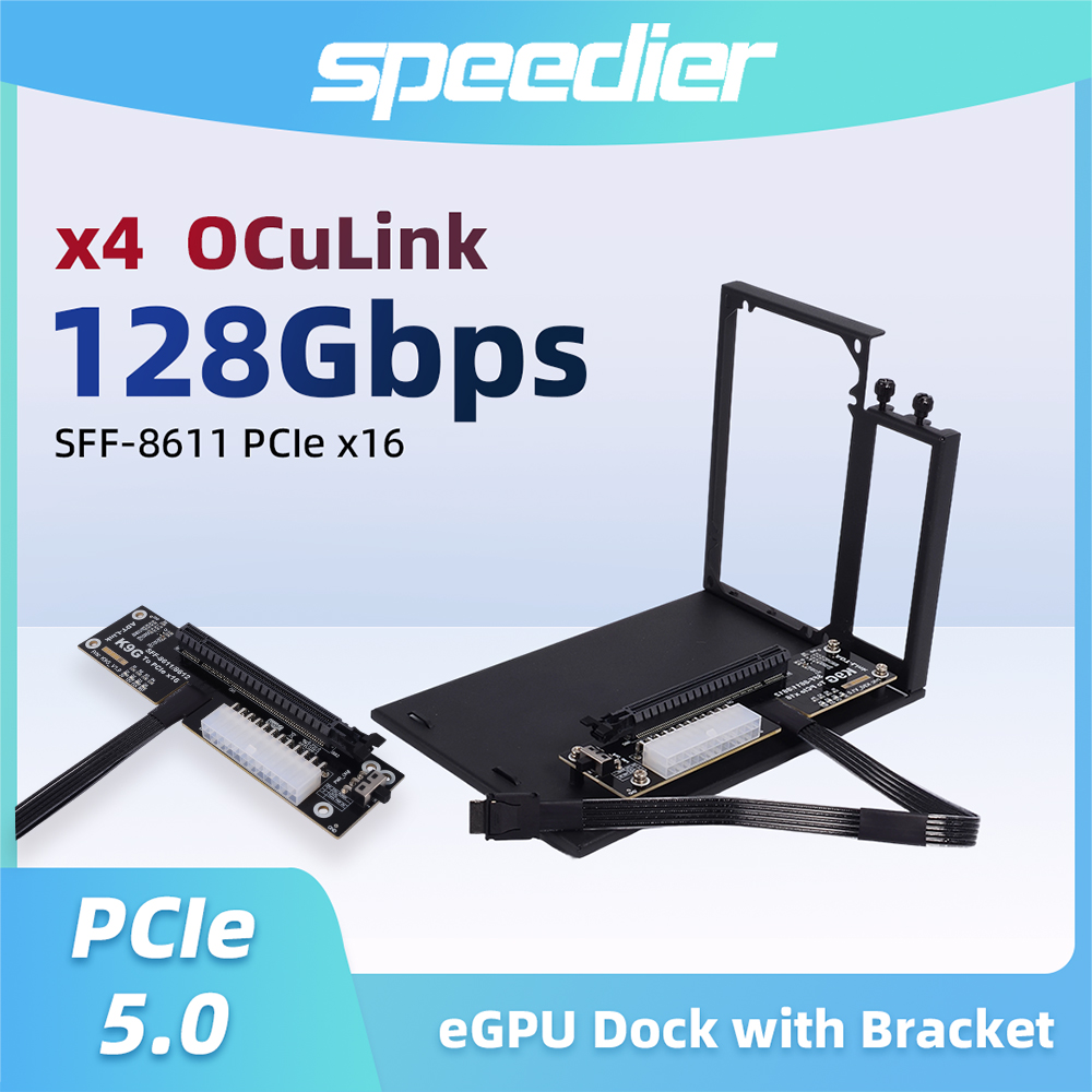 Oculink Egpu Dock Graphics Card - OCuLink SFF-8611 /8612 - PCIe X16