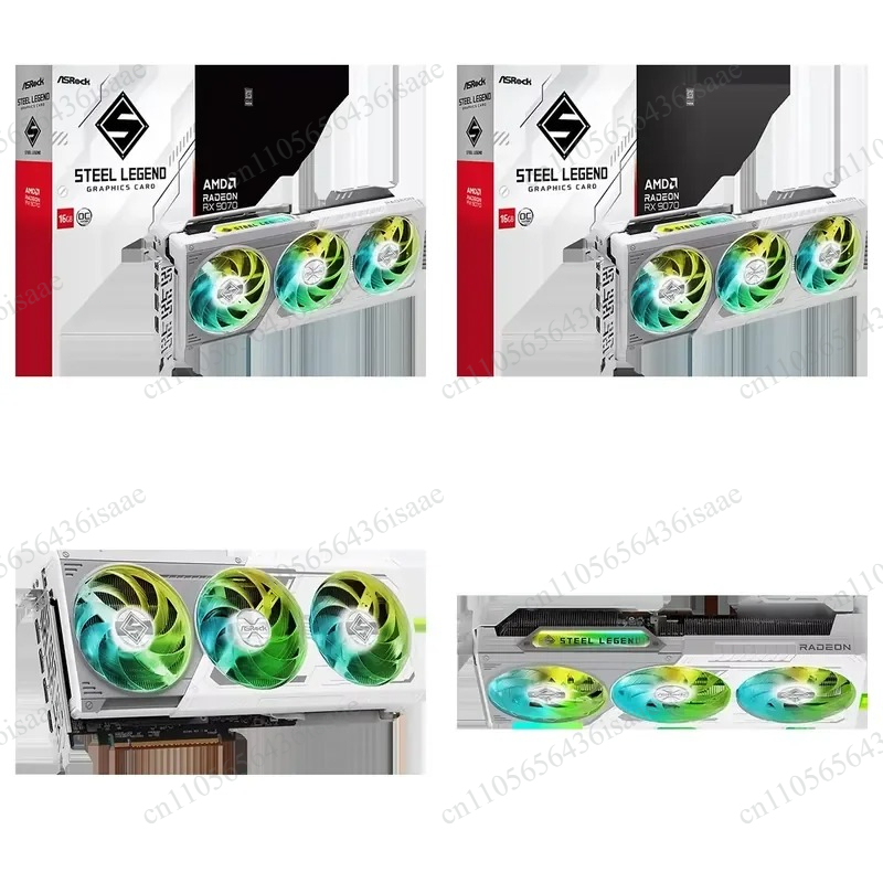 Triple Fan Gaming Graphics Card 16Gb - Radeon RX 9070 XT 16GB GDDR6