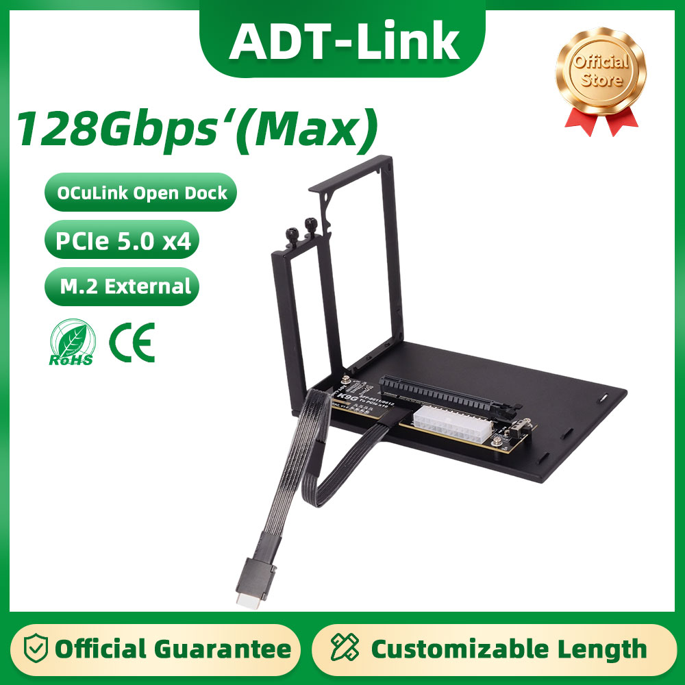 ADT-Link PCIe 5.0 K993G OcuLin - Oculink Egpu Dock Graphics Card incelemesi ve fiyatı